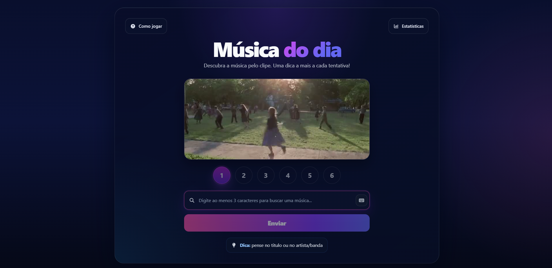 Música Do Dia